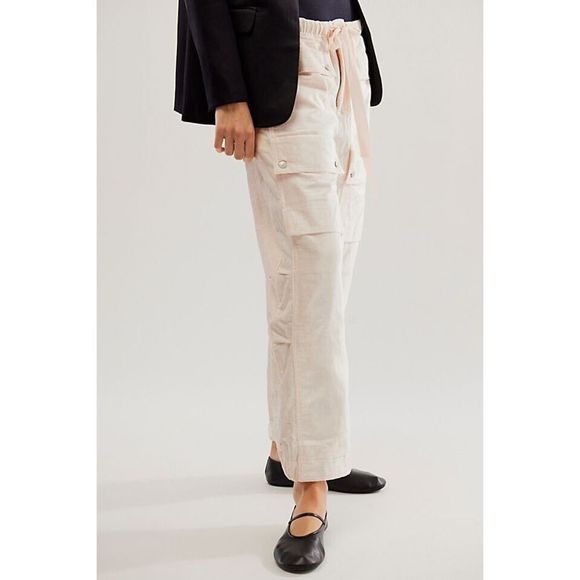 Free People Skip A Beat Utility Pants $198 - Picture 3 of 9